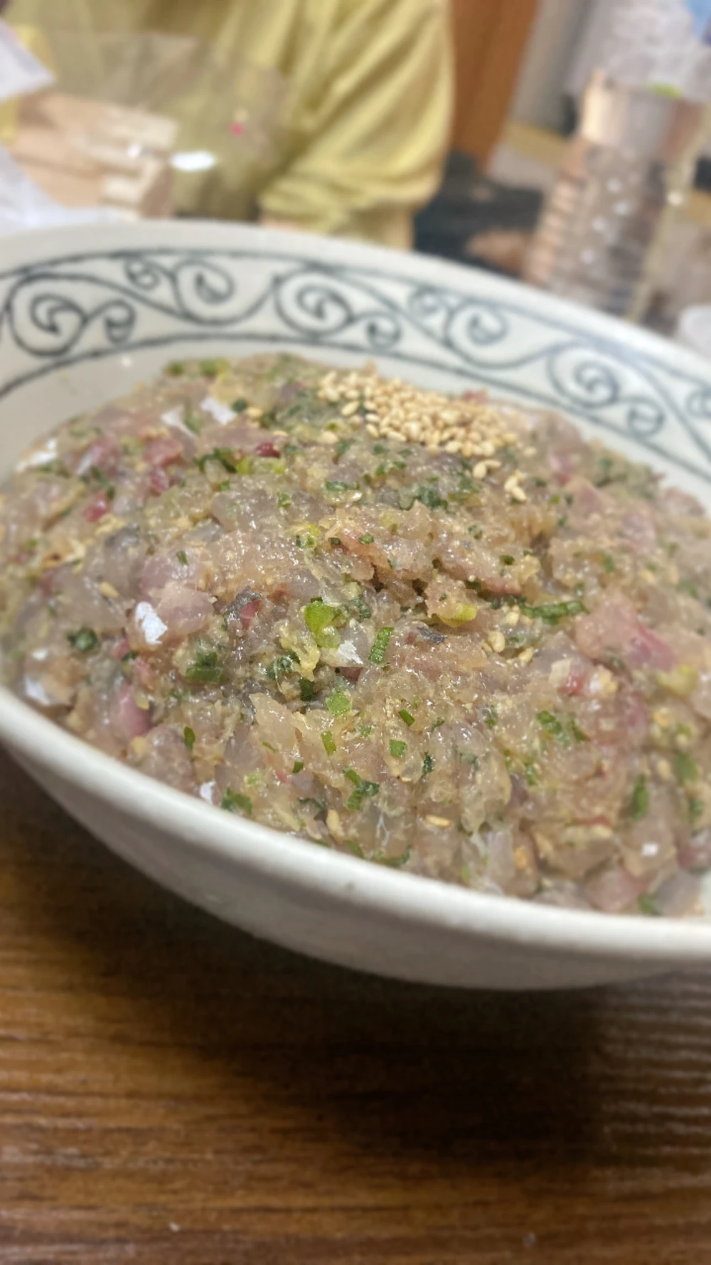 なんでしょう。笑笑